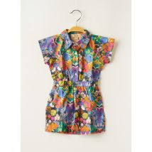 LA PETITE COLLECTION - Combishort orange en coton - Fille - Taille TU - Modz