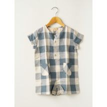 LA PETITE COLLECTION - Combishort bleu en coton - Garçon - Taille TU - Modz