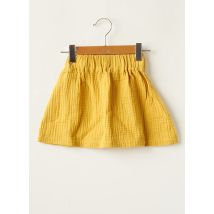 LA PETITE COLLECTION - Jupe mi-longue jaune en coton - Fille - Taille TU - Modz