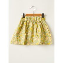 LA PETITE COLLECTION - Jupe mi-longue jaune en coton - Fille - Taille TU - Modz