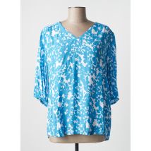 YEST - Top bleu en viscose - Femme - Taille 38 - Modz