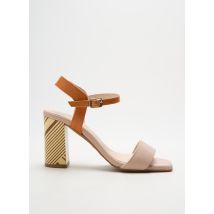 LODI - Sandales/Nu pieds beige en cuir - Femme - Taille 35 - Modz