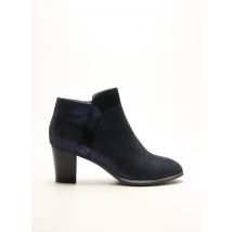 UN MATIN D'ETE - Bottines/Boots bleu en cuir - Femme - Taille 41 - Modz