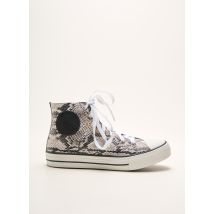 MARINA MELLO - Baskets gris en cuir - Femme - Taille 35 - Modz