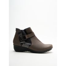 GEO-REINO - Bottines/Boots gris en cuir - Femme - Taille 35 - Modz
