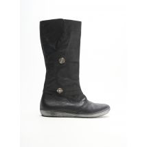 BELLAMY - Bottes noir en cuir - Fille - Taille 37 - Modz