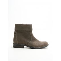 BELLAMY - Bottines/Boots gris en cuir - Fille - Taille 38 - Modz