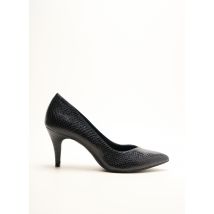 S.OLIVER - Escarpins noir en cuir - Femme - Taille 38 - Modz