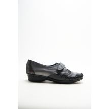 BOISSY - Chaussures de confort gris en cuir - Femme - Taille 36 - Modz