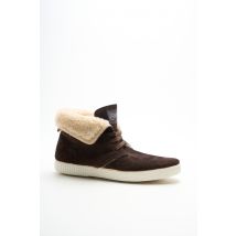 LE TEMPS DES CERISES - Baskets marron en cuir - Femme - Taille 38 - Modz