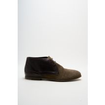 HEXAGONE - Bottines/Boots marron en cuir - Homme - Taille 41 - Modz