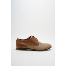 HEXAGONE - Derbies beige en cuir - Homme - Taille 40 - Modz