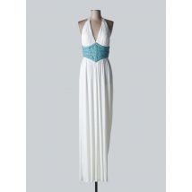 FOREVER UNIQUE - Robe longue blanc en nylon - Femme - Taille 36 - Modz
