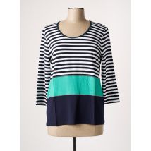 KARTING - T-shirt bleu en viscose - Femme - Taille 42 - Modz