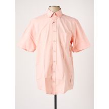 CASAMODA - Chemise manches courtes orange en coton - Homme - Taille M - Modz