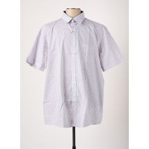 CASAMODA - Chemise manches courtes bleu en coton - Homme - Taille XL - Modz