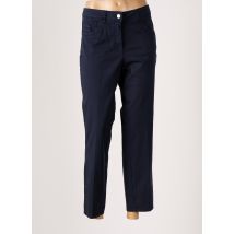 VIRGINIA BLU' - Pantalon 7/8 bleu en coton - Femme - Taille 48 - Modz