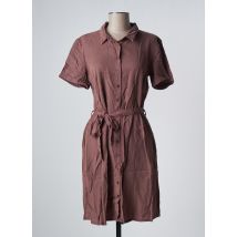 KANOPE - Robe mi-longue rouge en lyocell - Femme - Taille 38 - Modz