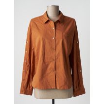 LOLA ESPELETA - Chemisier marron en coton - Femme - Taille 36 - Modz