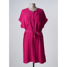 ANDAM - Robe mi-longue rose en polyester - Femme - Taille 42 - Modz