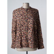 AGATHE & LOUISE - Chemisier marron en viscose - Femme - Taille 44 - Modz