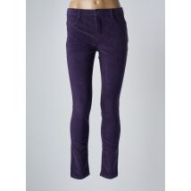 LE PETIT BAIGNEUR - Pantalon slim violet en coton - Femme - Taille 36 - Modz