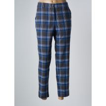 SEE THE MOON - Pantalon chino bleu en polyester - Femme - Taille 38 - Modz