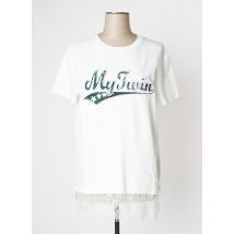MY TWIN - Top blanc en coton - Femme - Taille 42 - Modz