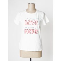 MY TWIN - T-shirt blanc en coton - Femme - Taille 38 - Modz