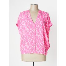 ZILCH - Chemisier rose en viscose - Femme - Taille 44 - Modz
