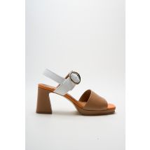 JHAY - Sandales/Nu pieds marron en cuir - Femme - Taille TU - Modz