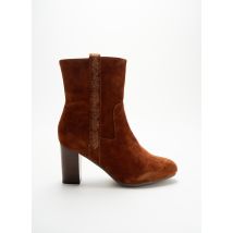 EMILIE KARSTON - Bottines/Boots marron en cuir - Femme - Taille 35 - Modz
