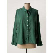 SEE U SOON - Chemisier vert en viscose - Femme - Taille 42 - Modz