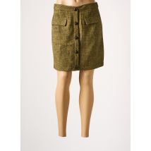 THE KORNER - Jupe courte vert en polyester pour femme - Taille 40 - Modz