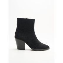 VANESSA WU - Bottines/Boots noir en textile pour femme - Taille 38 - Modz