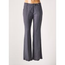 PABLO GERARD DAREL - Pantalon droit bleu en viscose - Femme - Taille 38 - Modz