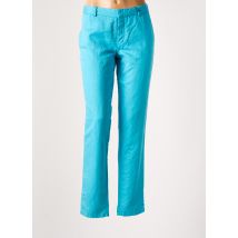 LEON & HARPER - Pantalon slim bleu en coton - Femme - Taille 42 - Modz