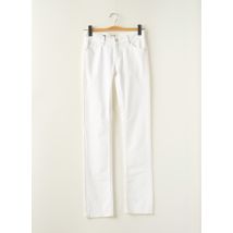 SCHOOL RAG - Jeans coupe droite blanc en coton - Femme - Taille TU - Modz