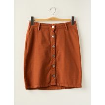 ISLOW - Jupe mi-longue marron en coton - Femme - Taille W24 - Modz