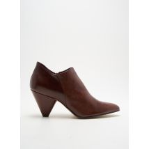 NOE - Bottines/Boots marron en cuir - Femme - Taille 41 - Modz