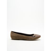 SANS INTERDIT - Ballerines marron en cuir - Femme - Taille 36 - Modz