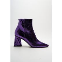 STRATEGIA - Bottines/Boots violet en cuir - Femme - Taille TU - Modz