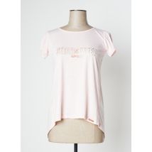 HAPPY - T-shirt rose en polyester - Femme - Taille 34 - Modz