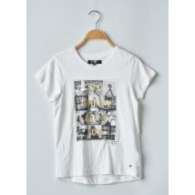DEELUXE - T-shirt blanc en coton - Fille - Taille TU - Modz