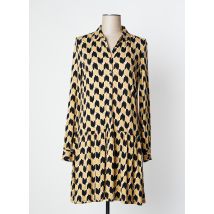 SURKANA - Robe mi-longue beige en viscose - Femme - Taille 44 - Modz
