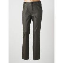 STREET ONE - Pantalon slim vert en viscose - Femme - Taille 34 - Modz