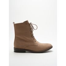 MARCO TOZZI - Bottines/Boots beige en cuir - Femme - Taille 36 - Modz