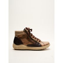 REMONTE - Baskets beige en cuir - Femme - Taille 37 - Modz