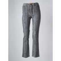 CAVALLI - Jeans coupe droite gris en coton - Femme - Taille TU - Modz