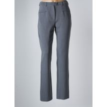 ZAFFIRI - Pantalon droit gris en polyester - Femme - Taille 36 - Modz